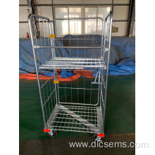 Wheels Carts Heavy Duty Logistics Cage Trolley